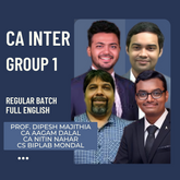 CA Inter Group 1 | Full English Regular Batch | For Jan 26 & May 26 Exams